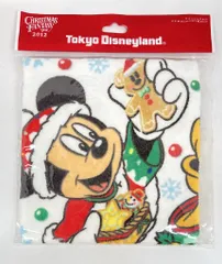 東京ディズニーランド ウォッシュタオル クリスマスファンタジー Disney's Santa Village 2012