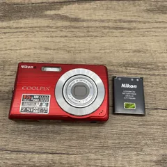 W-0268【動作確認未】◆ Nikon コンパクトカメラ デジタルカメラ デジカメ COOLPIX s200 ◆のサムネイル