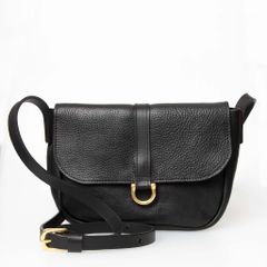 極美品✨】DELVAUX ショルダーバッグ クロスボディ ブラック D金具