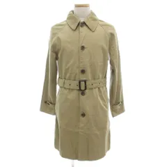 ポロ ラルフローレン POLO RALPH LAUREN 美品 Reversible Balmacaan Coat リバーシブル バルマカーンコート チェック柄 ベルト付き S ベージュ マルチカラー /UOのサムネイル