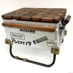 snowpeak スノーピーク シェルコン25 WANTKEY CAMP ボックストップ+shim craft ハンドル&サイドバー フィールドギア 収納ケース アウトドア ★TA594のサムネイル