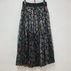 マージュ スパンコール プリーツスカート 55-66のサムネイル