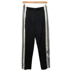 アディダスオリジナルス adidas originals アディカラー クラシックス アディブレイク トラックパンツ ジャージ ストライプ ロゴ S 黒 ブラック 白 ホワイト GN2807のサムネイル