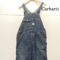 90s carhartt ハートタグ デニムオーバーオール 復刻　W36 カーハート 0686 ハートタグ 復刻 デニム オーバーオール 34×34 メンズ