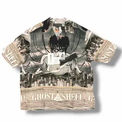 未使用 WACKO MARIA  × GHOST IN THE SHELL S/S HAWAIIAN SHIRT ( TYPE-1 ) ハワイアンシャツ アロハシャツ ワコマリア  × 攻殻機動隊 GITS-WM-HI01-SP ブラック XLのサムネイル