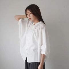 cccmalie シーマリー セーラーカラーブラウス ブラウス ホワイト