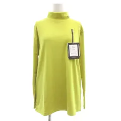 アウトドアプロダクツ OUTDOOR PRODUCTS タグ付き UV吸温発熱ポケットインプルオーバー Tシャツ 長袖 ハイネック L イエロー /MGのサムネイル