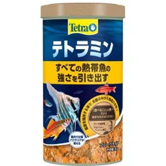 テトラミンフレークタイプ180ｇ　すべての熱帯魚にのサムネイル