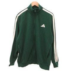 adidas ナイロンジャケット グリーン - メルカリ