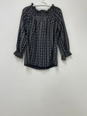 ANTHROPOLOGIEレオパード柄 フリル 長袖ブラウス日本サイズM〜L - メルカリ