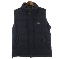 LACOSTE ダウンベスト ブラック FR48 US S - メルカリ