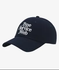 TYPESERVICE(タイプサービス) ウェブ ベースボールキャップ 帽子 ネイビーのサムネイル