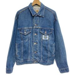 スカルジーンズ デニムジャケット Gジャン 刺繍 D002XX 濃紺 1st