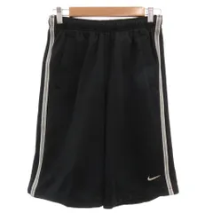 ナイキ NIKE パンツ M 黒 ブラック 無地 ショート丈 /MLのサムネイル