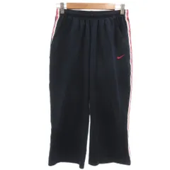 ナイキ NIKE パンツ L 紺 ネイビー カプリ丈 ゴムウエスト /MLのサムネイル