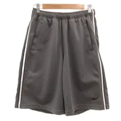 ナイキ NIKE パンツ M グレー サイドライン ポケット付き ハーフ丈 /MLのサムネイル