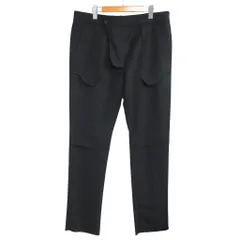 ルイヴィトン LOUIS VUITTON タグ付 19AW Tailored Pants テーラードパンツ スラックス ウールモヘヤ 44 黒 ブラック RM192M HSN HHP20W ■MNK3のサムネイル