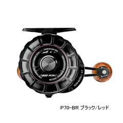 （26年5月新商品） 黒鯛工房 カセ筏師 THE アスリート ディープフォース P70-BR（右） ブラック／レッドのサムネイル