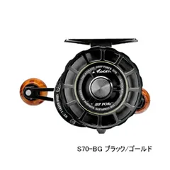 （26年5月新商品） 黒鯛工房 カセ筏師 THE アスリート ディープフォース S70-BG（右） ブラック／ゴールドのサムネイル