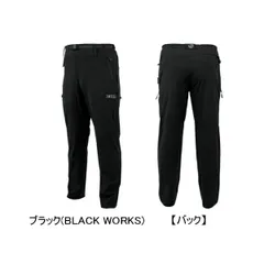 （26年5月新商品） がまかつ サマードライパンツ GM-3821 ブラック（ブラックワークス） Lサイズのサムネイル