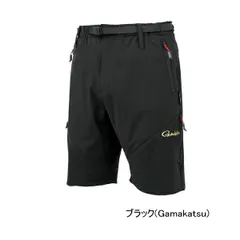 （26年5月新商品） がまかつ サマードライショートパンツ GM-3822 ブラック（がまかつ） LLサイズのサムネイル