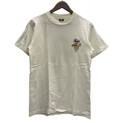 ステューシー STUSSY 90's USA製 "OLD SKOOL FLAVOR" SUPERSTAR スーパースター Tシャツ ホワイト Mサイズ 201MT-6077 VBのサムネイル