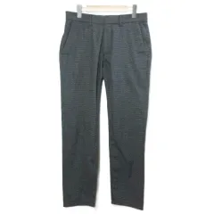 シーケーカルバンクライン ck Calvin Klein 18AW 千鳥格子パンツ スラックス ウール混 31 ウエスト79 M相当 グレー系 /Xのサムネイル