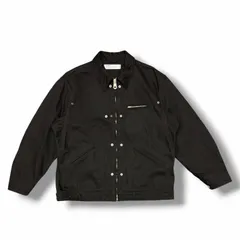 参考上代66000円 DAIRIKU 26SS Jack 3PKT Work Jacket ワークジャケット ブルゾン ダイリク 26SS BC-1 ブラック M （16429M）のサムネイル
