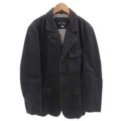 アルマーニ ジーンズ ARMANI JEANS テーラードジャケット デニムジャケット コットン 3B 46 グレー /FFのサムネイル
