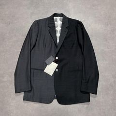 GQ5696◇m's braque：アシンメトリージャケット◇36◇グレー系 定価