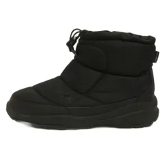 ザノースフェイス THE NORTH FACE Nuptse Bootie WP Ⅳ Short ヌプシ ブーツ NF51586 ブラック 26cm