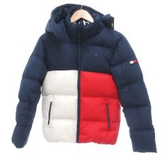 TOMMY HILFIGER 2点セット ダウンジャケット ネイビー ホワイト - メルカリ