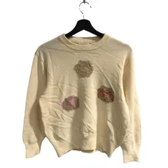 クロエ CHLOE ゴルフ ニット セーター 長袖 M アイボリー ■GY99のサムネイル