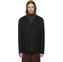 (48)LEMAIRE 19fw ライナー Vネック ジャケットのサムネイル