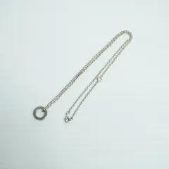 極美品 JAM HOME MADE ジャムホームメイド 平打ち ダイヤモンド リング ネックレス スター SILVER シルバー ジルコニア 3395Q★4のサムネイル