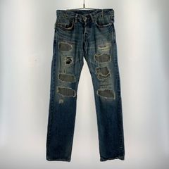 値下げ 初期 ヒステリックグラマー スタッズ 小窓 Gパン デニム パンツ