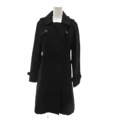 マークジェイコブス MARC JACOBS 美品 コート 4 紺 ネイビー スカラップカラー スカラップヘム ミドル ハーフ丈 /HW ■ECG001のサムネイル