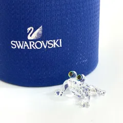 SWAROVSKI スワロフスキー フィギュリン／カエル   7642   クリア  / 241005008600のサムネイル