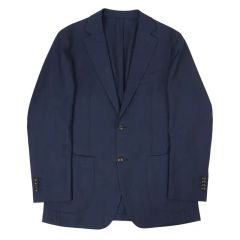 テ*2様 バルバ シャツジャケット 2Bホップサック46ネイビー - メルカリ