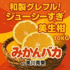 みかんバカの！愛媛県産 美生柑 10Kg入のサムネイル