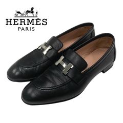 現行モデル】エルメス モカシン ジョヴァンニ 43 ブラック 2WAY H金具 