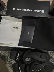 Alexander Wang アレキサンダーワング サンダル ヒール ミュール ブラックサンダル 正規品 38サイズのサムネイル