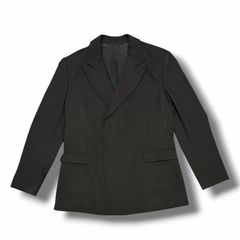 RAF SIMONS ラフシモンズ テーラード ジャケット RAF SIMONS Double-breasted Peaked Lapel Jacket ダブルブレスト