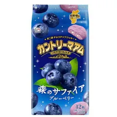 不二家 カントリーマアム（森のサファイアブルーベリー）12枚×5個のサムネイル