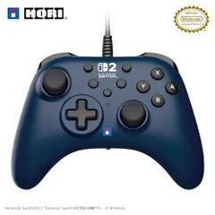 【任天堂ライセンス商品】ホリパッド TURBO for Nintendo Switch? 2, ネイビー【Switch2