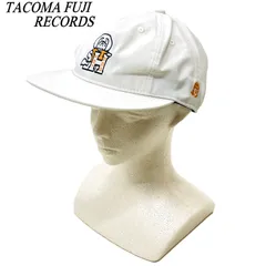 TACOMA FUJI RECORDS タコマフジレコード HOT DOG LOGO キャップ 帽子 ホワイト系のサムネイル