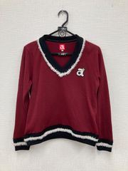 アルチビオarchivioフリンジ Vネックセーター レディース36サイズ archivio アルチビオ Ⅴネックセーター 38size - メルカリ