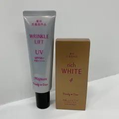 M4802 K Pearly Dew パーリーデュー THE リッチホワイト エッセンス 25ml・薬用リンクルリフトセラムUV 60g 計2点セットのサムネイル