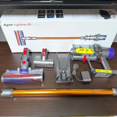 F140 Dyson サイクロン V10 フィラフィ コードレスクリーナー ダイソン 電気掃除機 cyclone fluffyのサムネイル