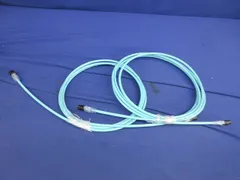 モジュラープラグ付LANケーブル(CAT6A)(長さ3m)(水色)(2巻入) CAT6A
